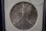 NGC 2006-w Silver Eagle 1$ Early Releases MS69