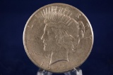 1927-p Peace Silver Dollar