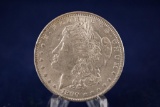 1890-p Morgan Silver Dollar