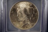 ICG 1922-p Peace Silver Dollar