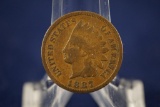 1887 Indian Cent 1c