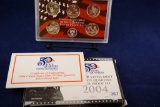 2004 United States Mint 50 State Quarters Silver Proof Set