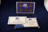 2003 United States Mint 50 State Quarters Proof Set with box and COA