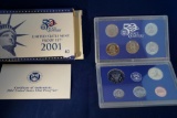 2001 Proof Set with Box and COA