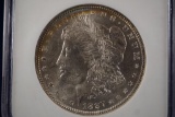 NGC 1887-p Morgan Silver Dollar