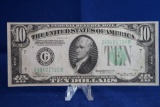 Uncirculated, like new 1934 $10 Federal Reserve Note