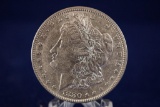 1880-p Morgan Silver Dollar