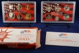 2005 United States Mint Silver Proof Set with box and COA