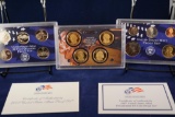 2007 United States Mint Proof Set with boxes and COA's