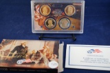 2008 United States Mint Presidential $1 Coin Proof Set with box and COA
