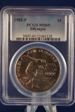 PCGS 1983-p $1 Olympic MS69