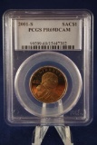 PCGS 2001-s Sacagawea $1 PR69DCAM