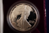 1988-s United States Mint American Eagle One Ounce Proof Silver Bullion Coin with box and COA