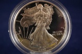 1997-p United States Mint One Ounce Proof Silver Bullion Coin - Silver Eagle, with box and COA