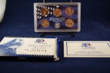 2004 United States Mint 50 State Quarters Proof Set with box and COA