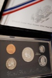 1996 United States Mint Premier Silver Proof Set with box and COA