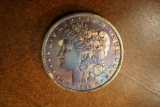 1894-o Morgan Silver Dollar with nice toning