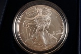 2011-w United States Mint American Eagle One Ounce Silver Uncirculated Coin with box and COA