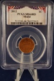 PCGS 2012-p Shield 1C MS66RD