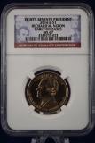 NGC 2016-d $1 37th President Richard M Nixon Early Releases MS 67