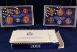 2001 United States Mint Proof Set with box and COA