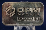 OPM Metals 1 oz. Silver