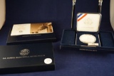 1994 United States Mint U.S. Capitol Bicentennial Silver Dollar, with boxes and COA