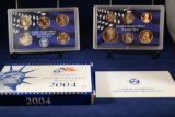 2004 United States Mint Proof Set with box and COA
