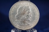 Really nice 1893 Columbian 50C Silver Comemmorative, with original mint luster