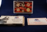 2005 United States Mint 50 State Quarters Silver Proof Set, with box and COA