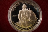 1982-s United States Mint 50C Washington Commemorative, with box and COA