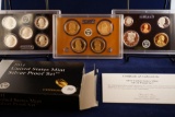 2011 United States Mint Silver Proof Set with box and COA