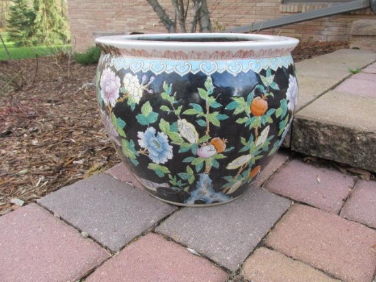 DECORATIVE FLOWER POT 12"X14.5"