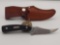 Schrade Old Timer USA 152 Sharp Finger Hunting Knife w/Sheath