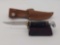 Western USA 628 Fixed Blade Knife w/Sheath