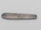 Vintage Sterling Silver Handle Stainless Blade Knife w/Initials
