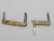 Pair 2 Blade Advertising Knives FlorSheim Shoes & Central Fire Truck Corp.