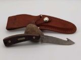 Schrade 158OT Old Timer Skinner Fixed Blade w/Gut Hook & Sheath