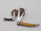 Pair L.L. Bean Pocket Knives - Small is Schrade
