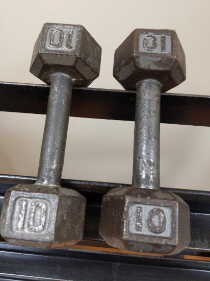 Pair of 10lb. Weights