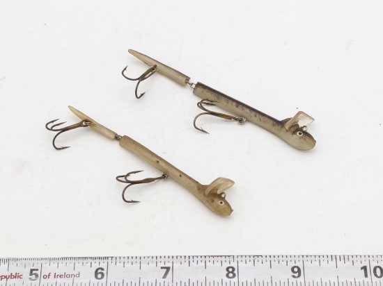 Depose Eel Lures Made in France -Pair