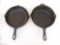 Griswold double skillet top and bottom 1103 top 1102 bottom