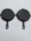 Griswold - Early No 5 1030 & 2502 Cast Iron Skillets