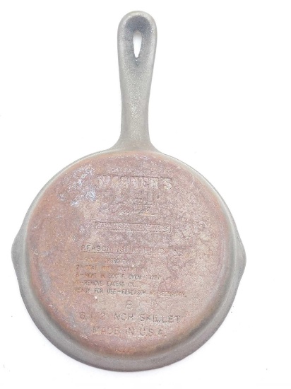 Wagner's 6 1/2" Cast Iron Skillet