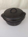 Griswold Tite-Top Dutch Oven 1278 w/ Cover Marked 8 & Trivet Marked 207