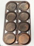 Erie No.8 Muffin Pan 8 Cup