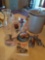 Bar Ware Lot - Ice Bucket, Shot Glasses Coasters