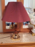 Wood & Brass Lamp