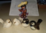 Goebel Figures Birds & Boy