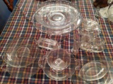 Elegant Glass Dishware Lot